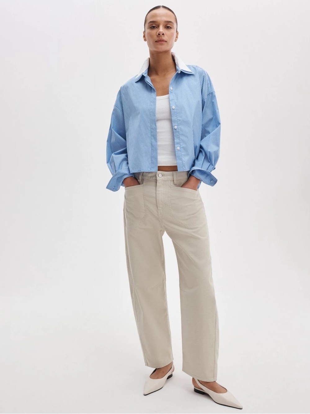 Rag & Bone Stevie Utility Barrel Pant sz 26 Tan